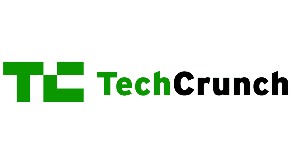 TechCrunch logo.